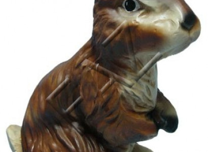 Design Hare Figure Garden Statue Sculpture Figures Sculptures Decoration New c89